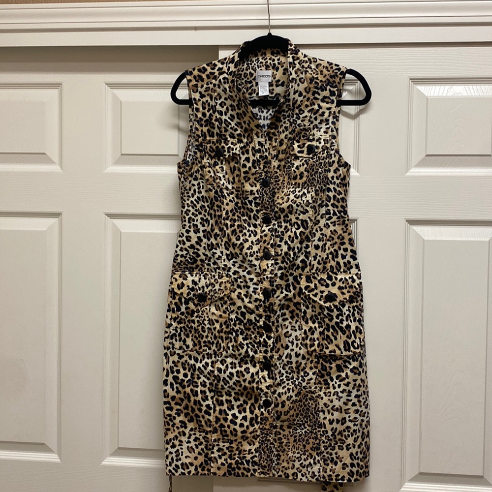 Chicos leopard dress